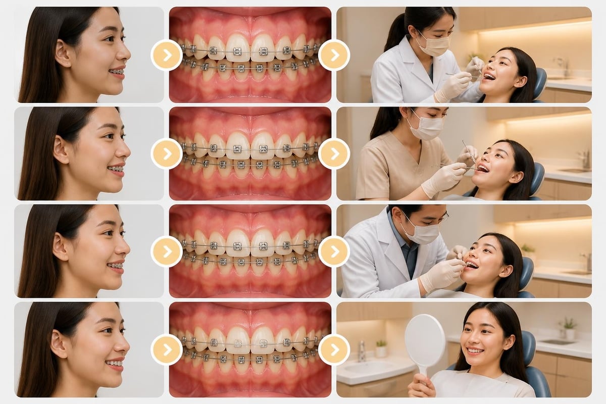 Orthodontic treatment phases
