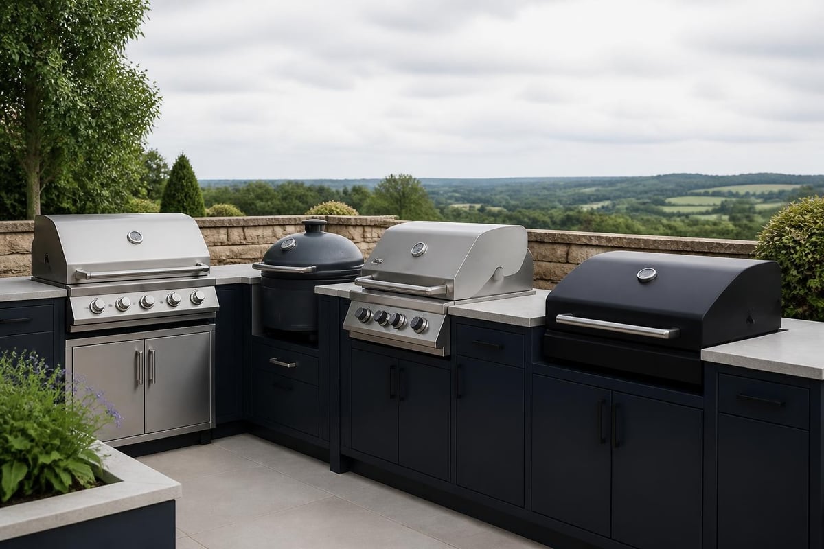 Outdoor grill fuel comparison