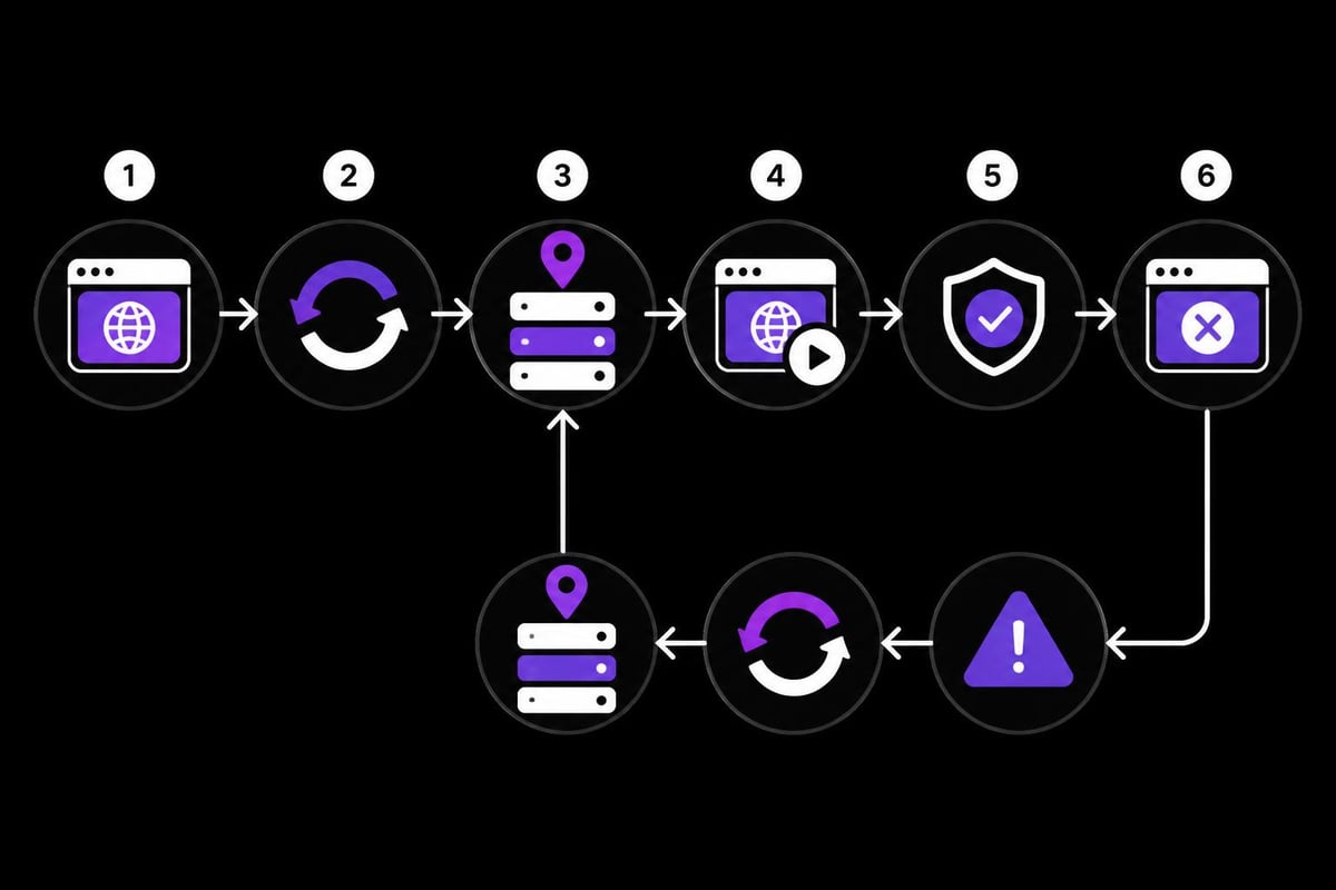 Proxy rotation workflow