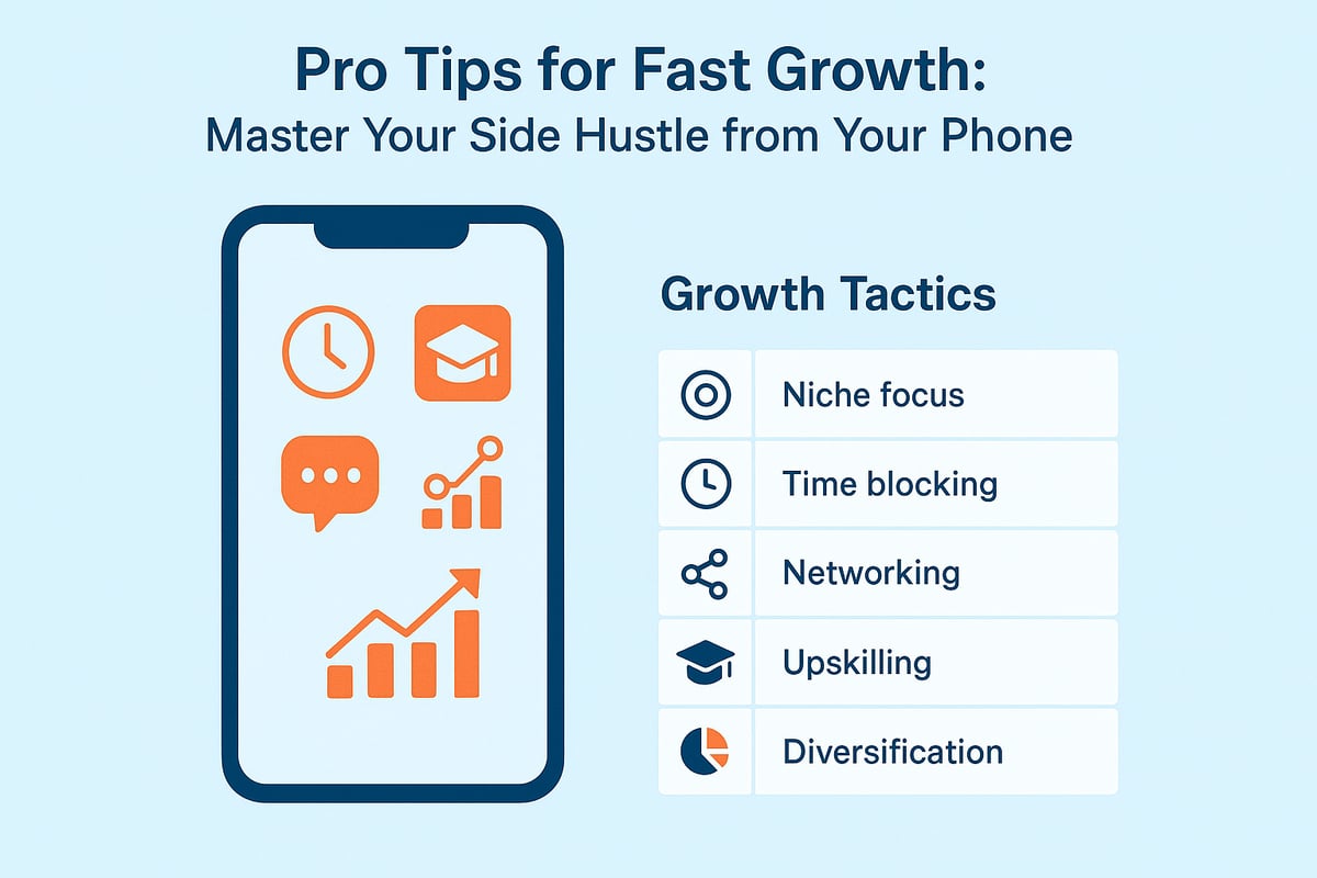 Pro Tips for Growing Your Phone-Based Side Hustle Fast