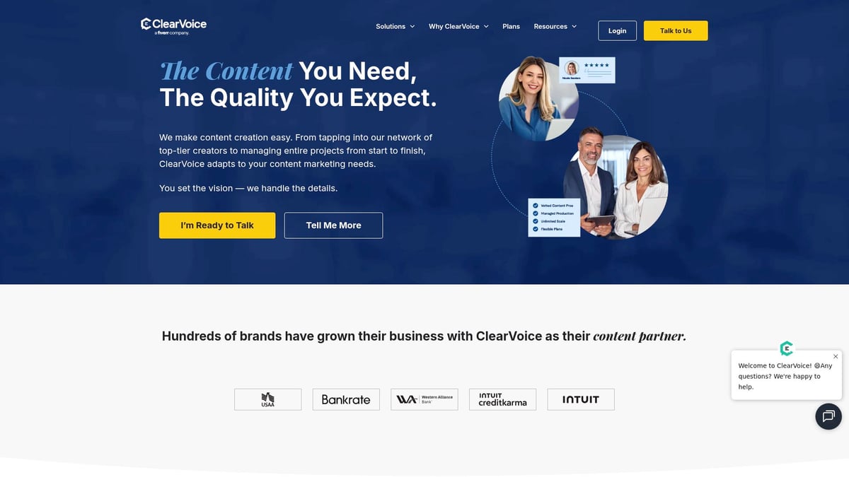 Top 10 Best Content Marketing Agencies to Watch in 2026 - ClearVoice