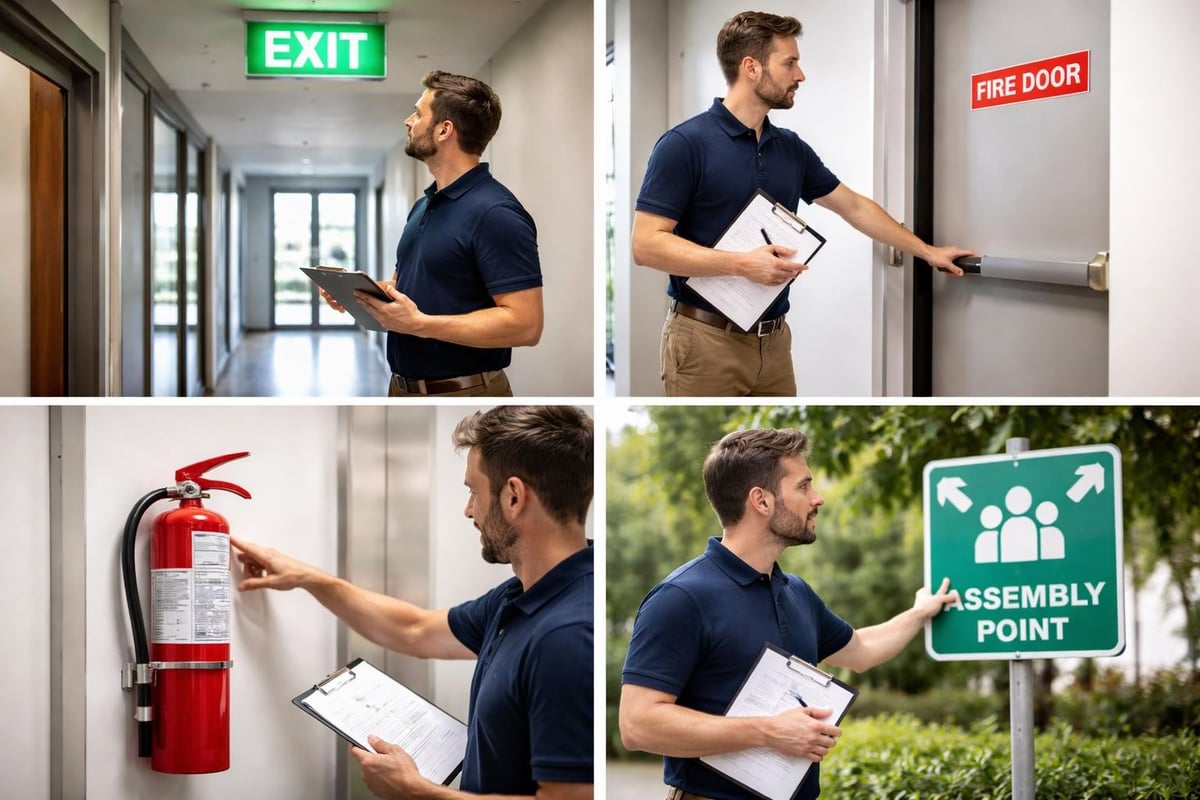 Fire warden inspection checklist