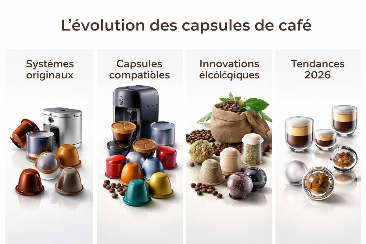 Évolution des systèmes de capsules