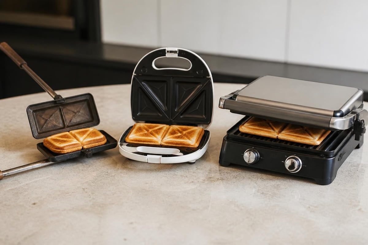 Jaffle iron types comparison