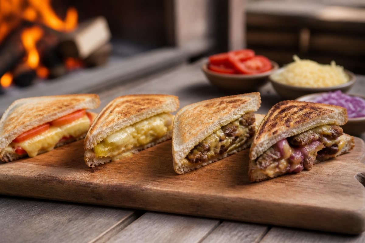 South African jaffle fillings