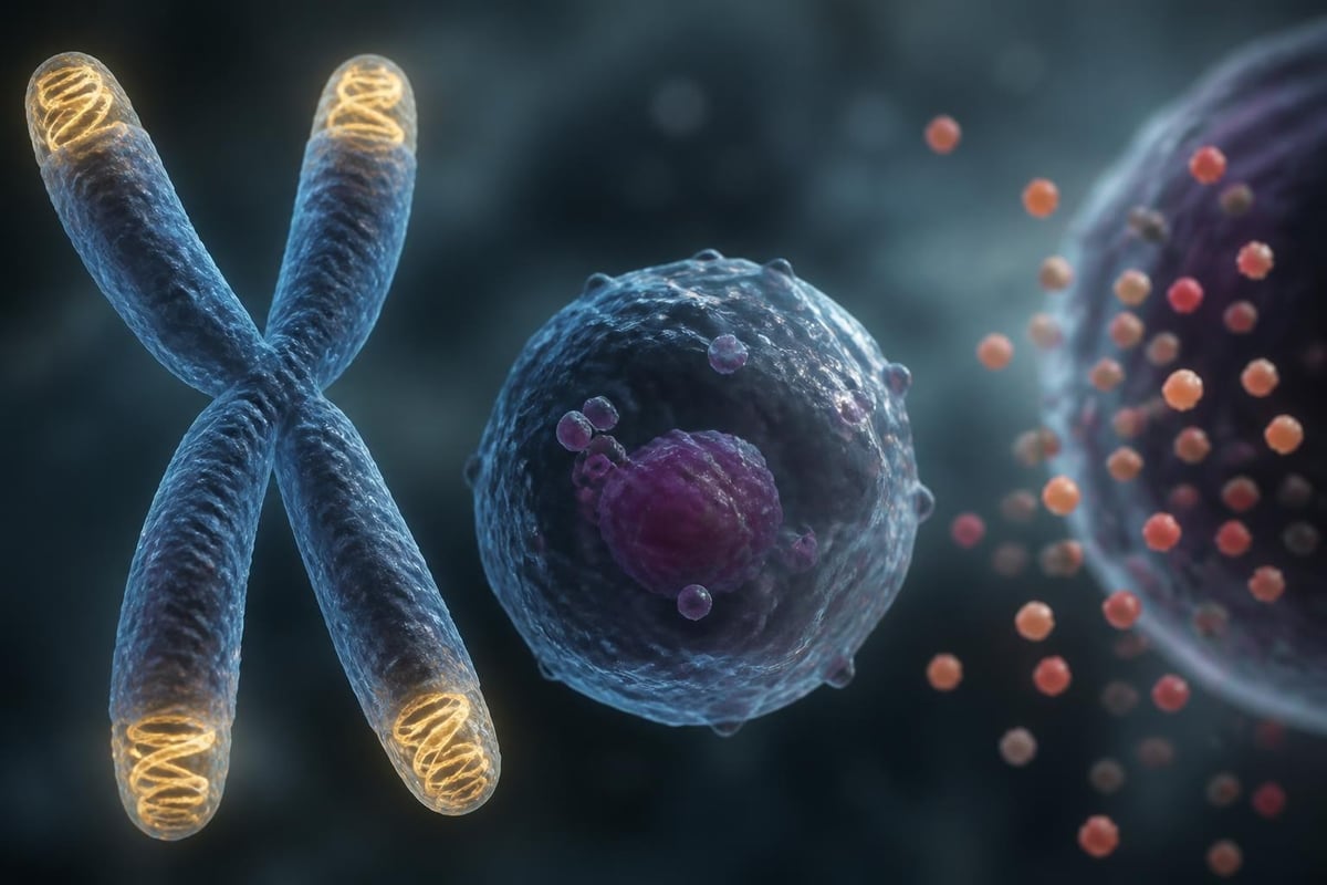 Cellular aging mechanisms