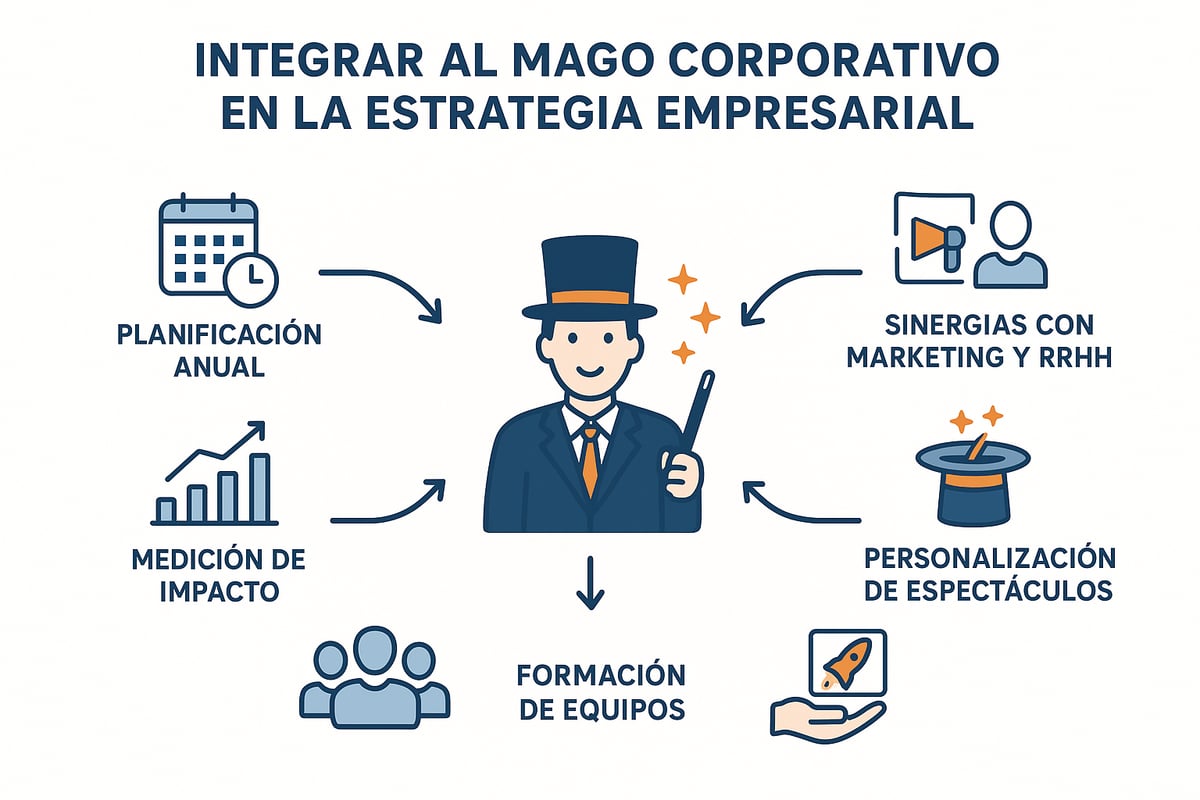 Integración de la magia corporativa en la estrategia empresarial