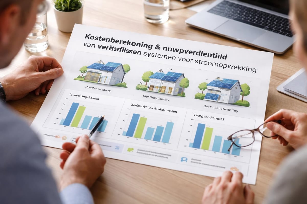 Financiële analyse energieopwekking