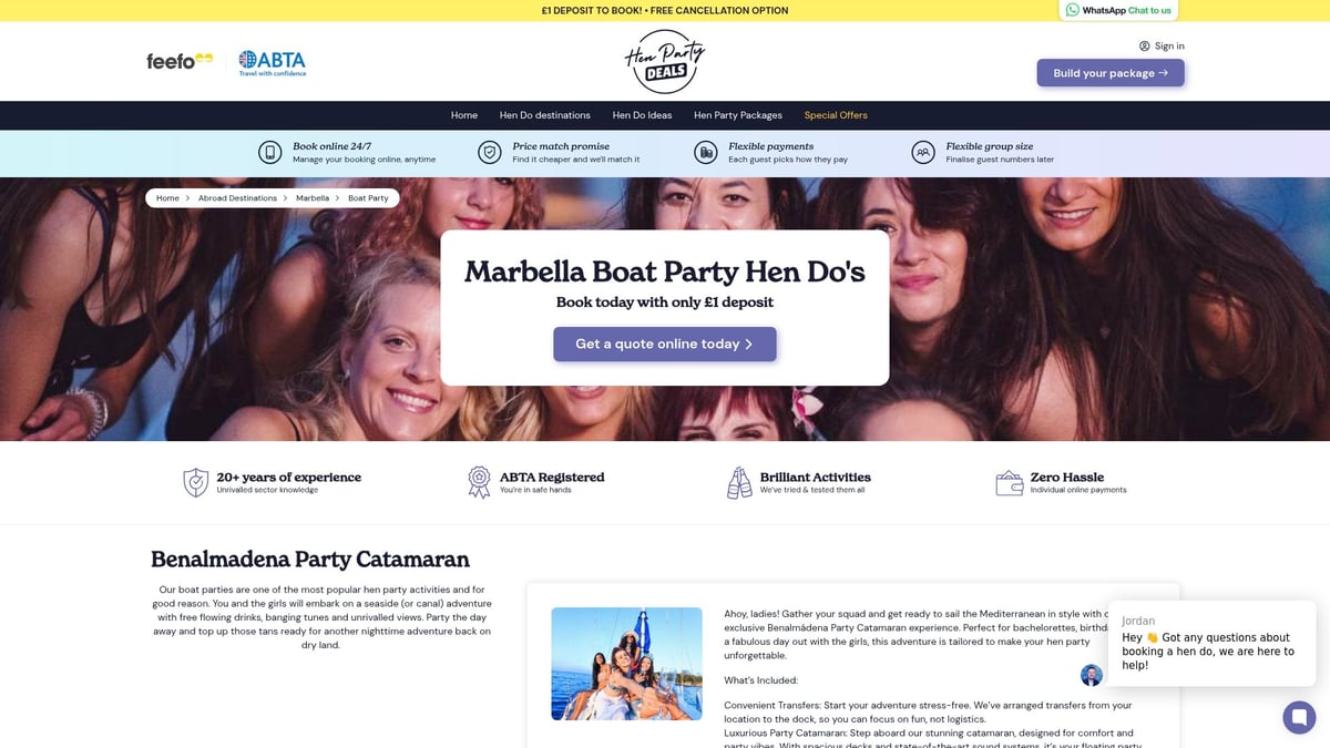 7 Best Marbella Hen Weekend Ideas for an Unforgettable 2026 - Private Boat or Catamaran Party