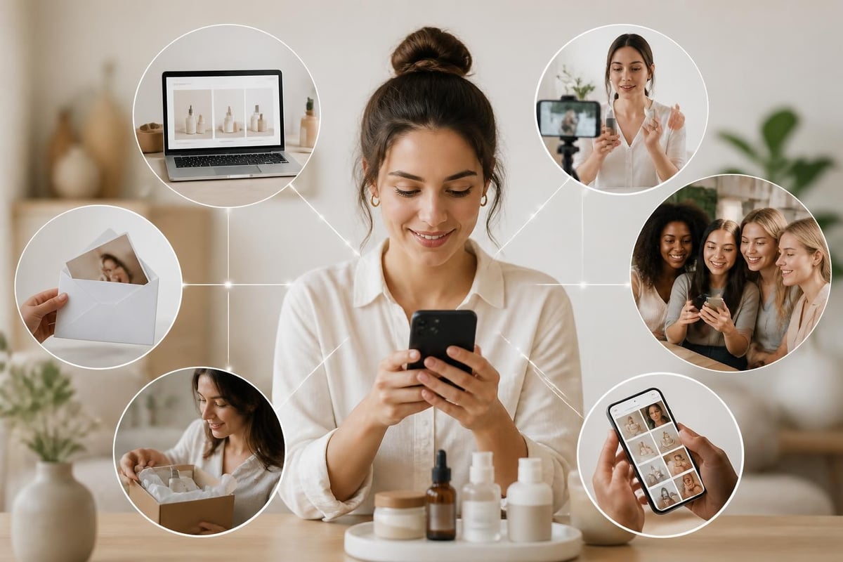 Digital beauty marke ecosystem