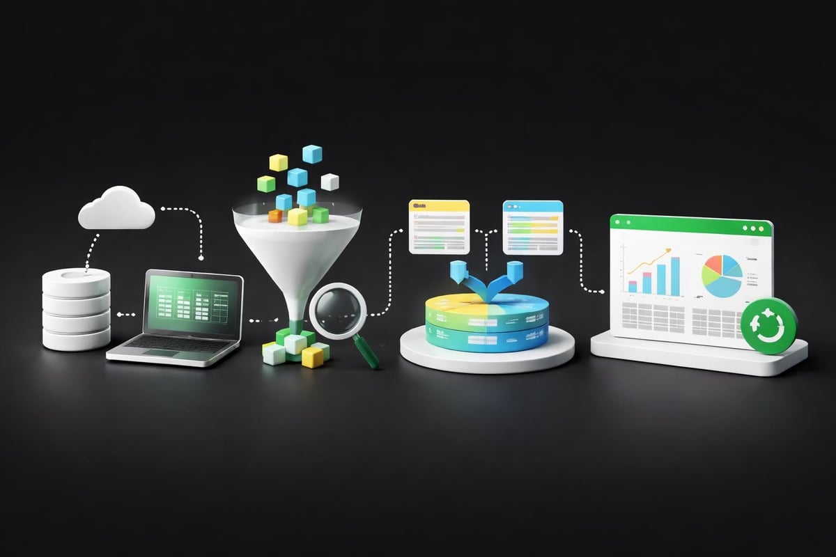 Power Query data transformation