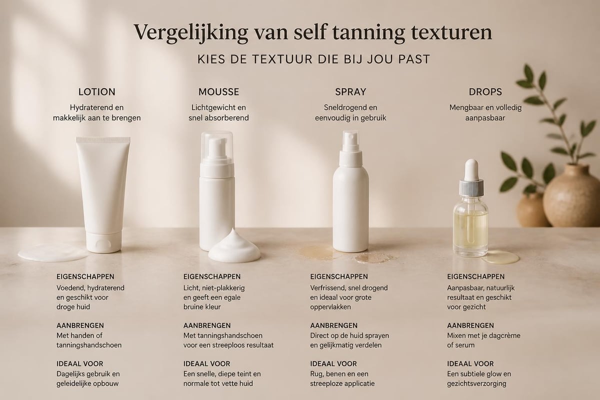 Self tanning formulas