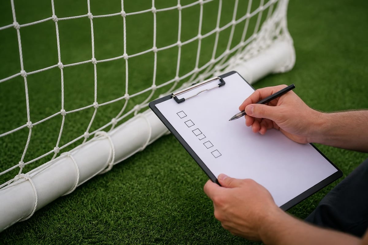 Goal netting maintenance