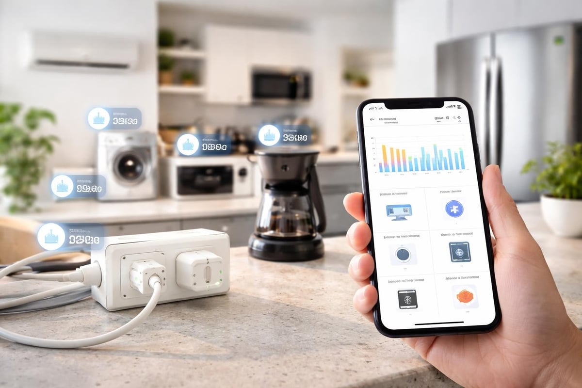 Smart plug energiemonitoring dashboard