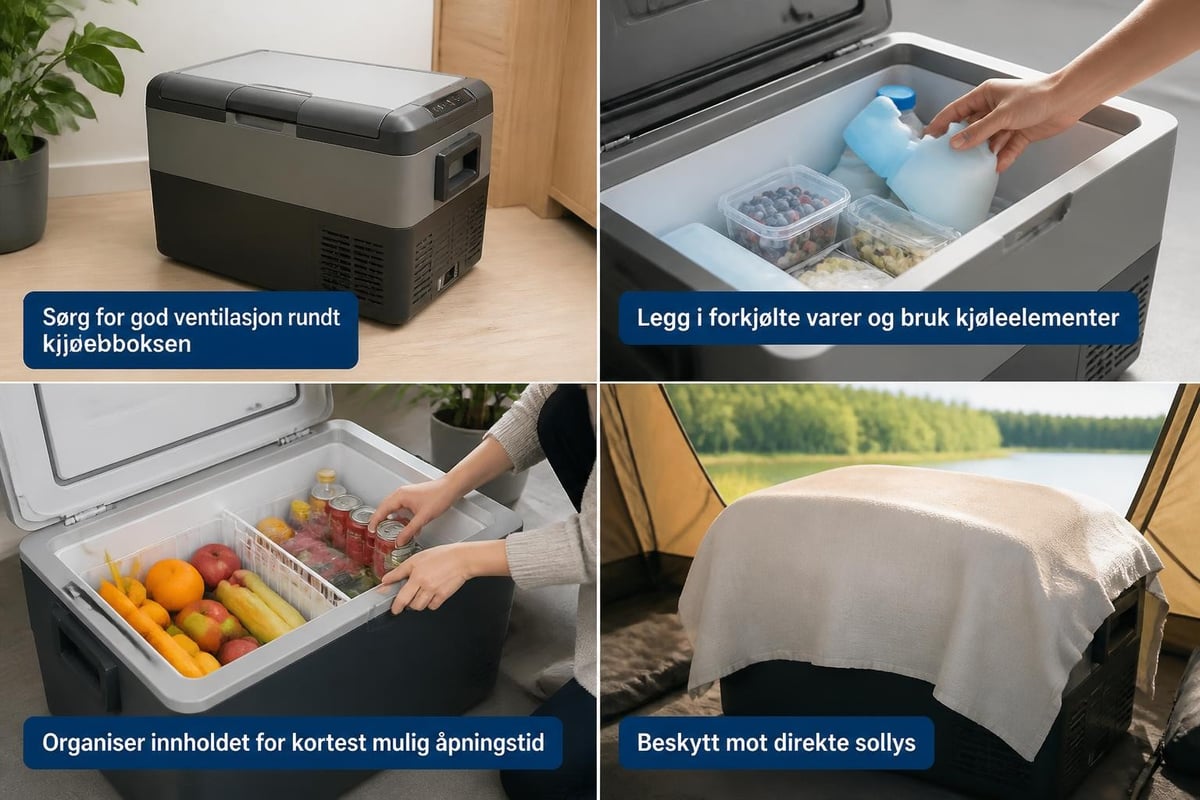 Kjøleboks brukstips