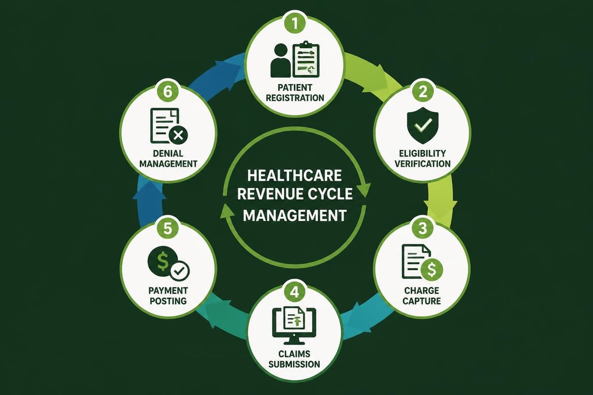 Revenue cycle workflow components