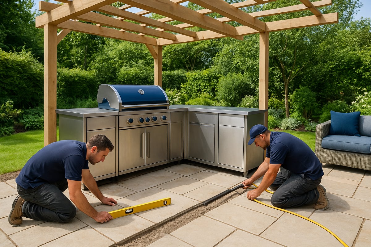 Step-by-Step Guide: Installing Your Outdoor Kitchen BBQ Grill