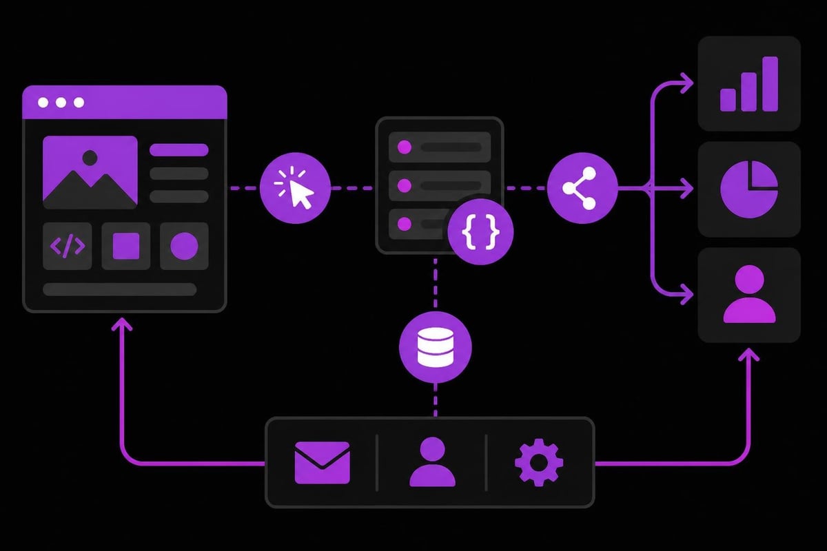Marketing web development architecture