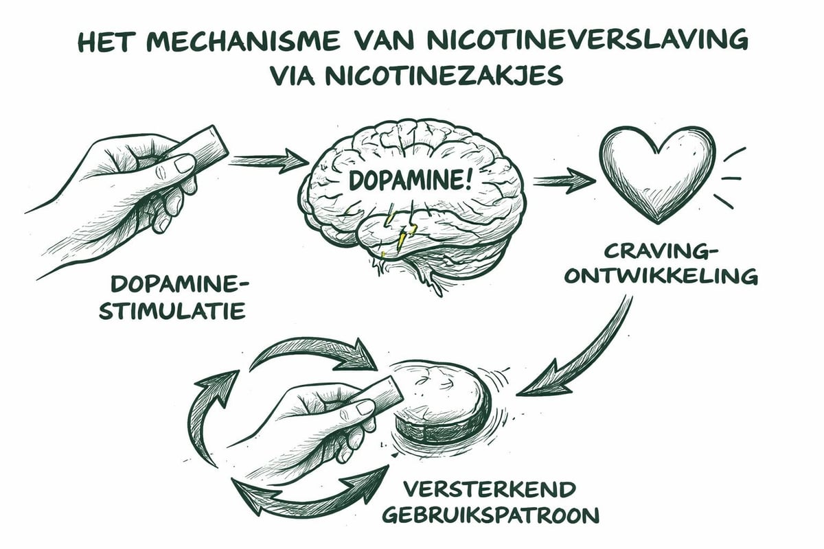 Nicotinezakjes cyclus