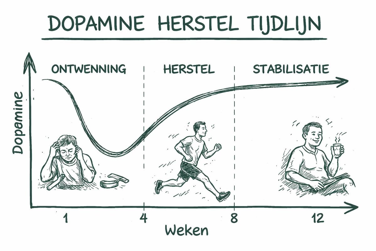 Dopamine herstel proces