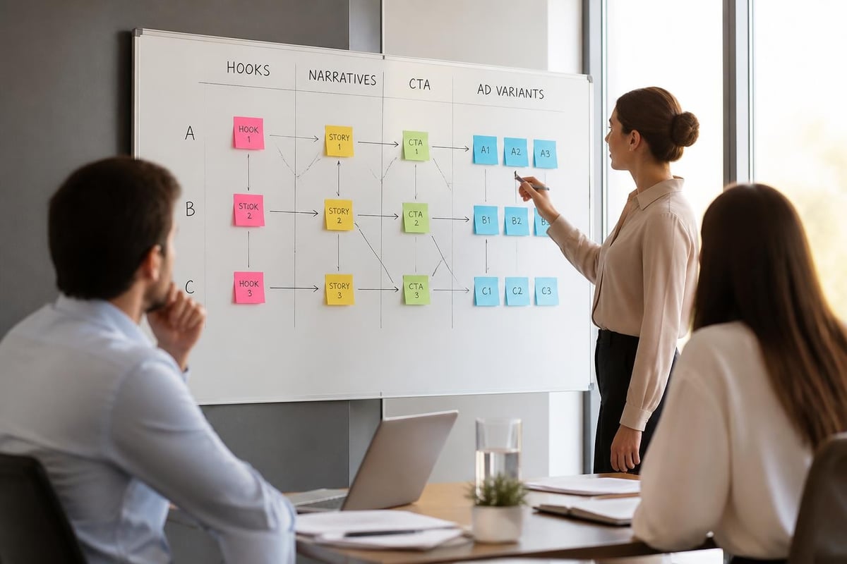 Video commercial testing methodology