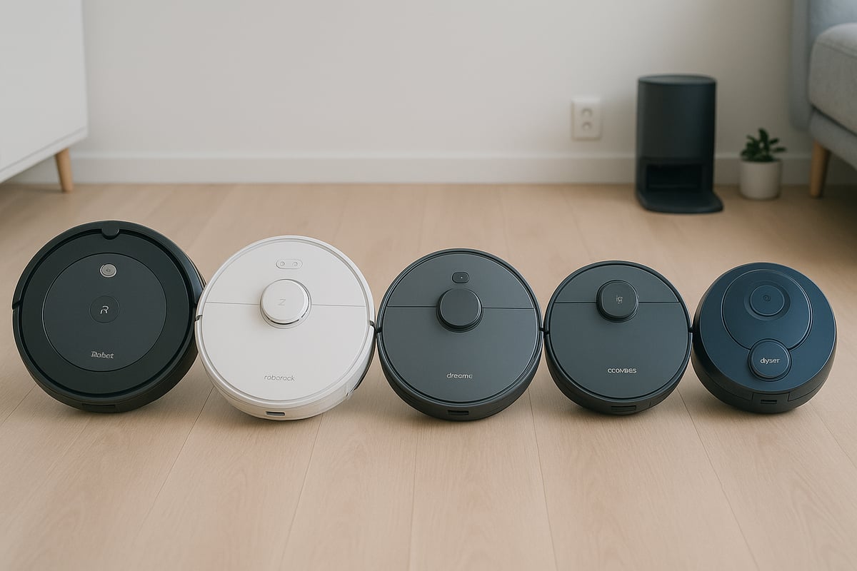 Markedets største aktører i 2026: Hvem konkurrerer mot iRobot S7?