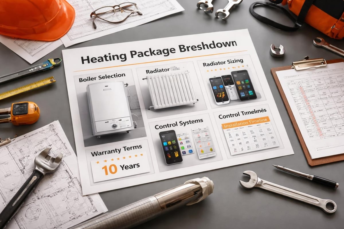 Heating package components