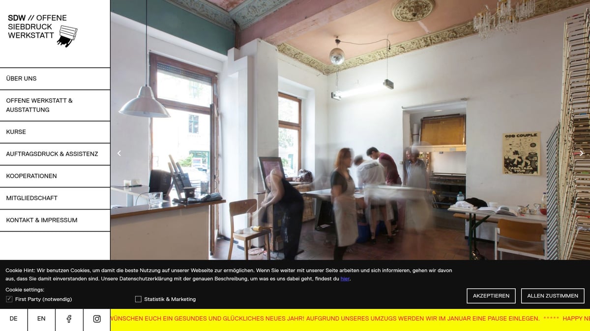 Top 10 Workshops in Berlin 2026: Kreative Highlights entdecken - Siebdruck-Anfängerkurs in der Offenen Siebdruckwerkstatt Neukölln