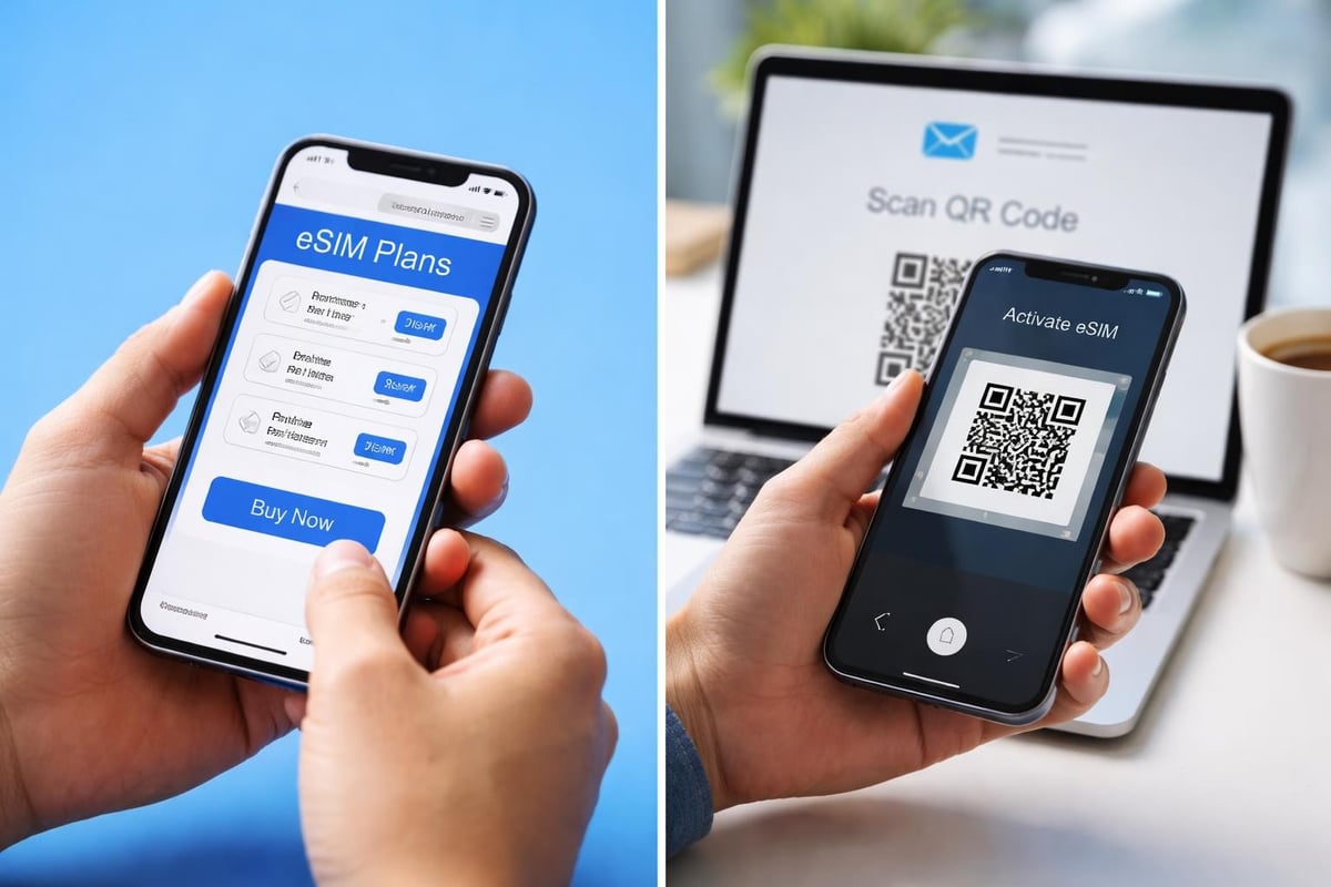 ESIM activation process