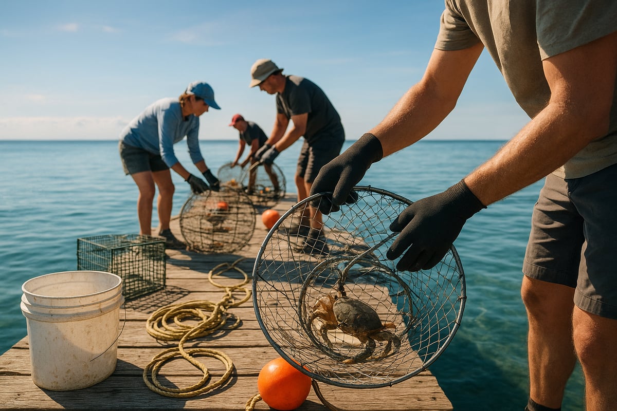 Step-by-Step Guide: Successful Crabbing with Hoop Nets