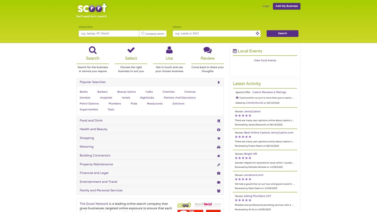 9 Essential Local Business Directory Sites for 2025 Success - Scoot