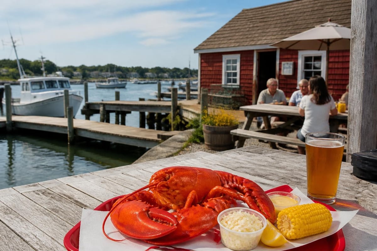 Lobster shack dining experience