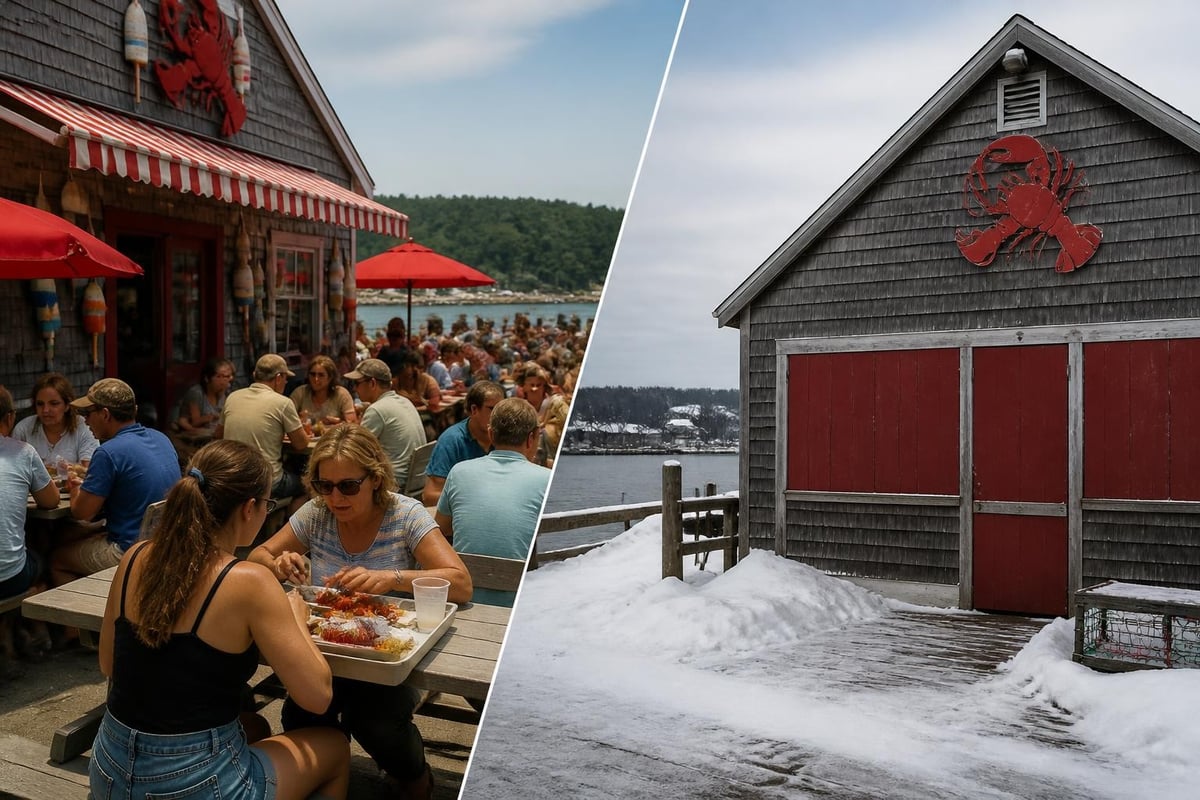 Seasonal lobster shack operations
