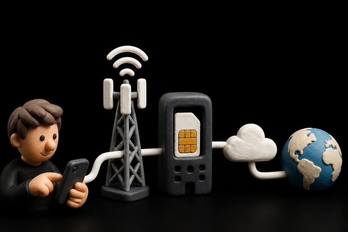 Mobile proxy routing architecture