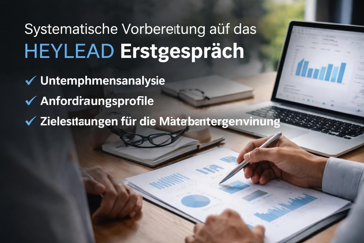 Vorbereitung auf das HEYLEAD Erstgespräch