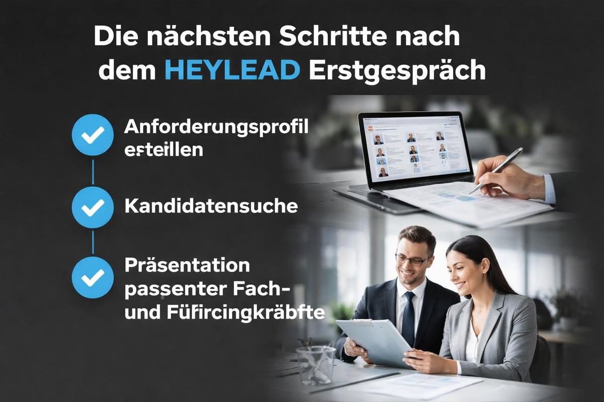 Nach dem HEYLEAD Erstgespräch