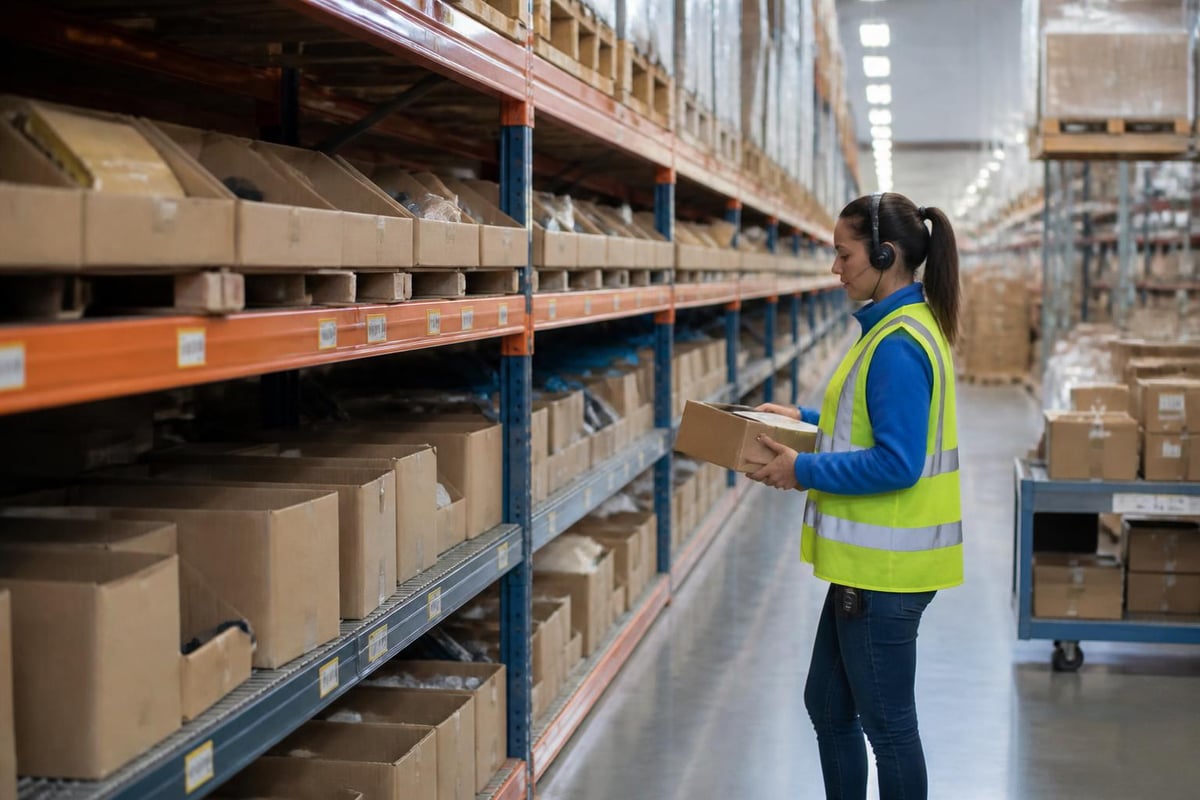 Warehouse layout optimization