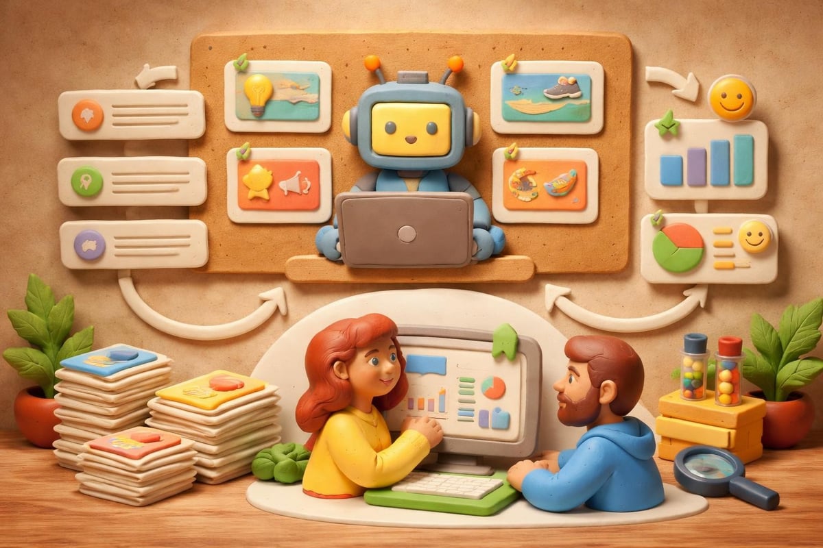 AI content creation process