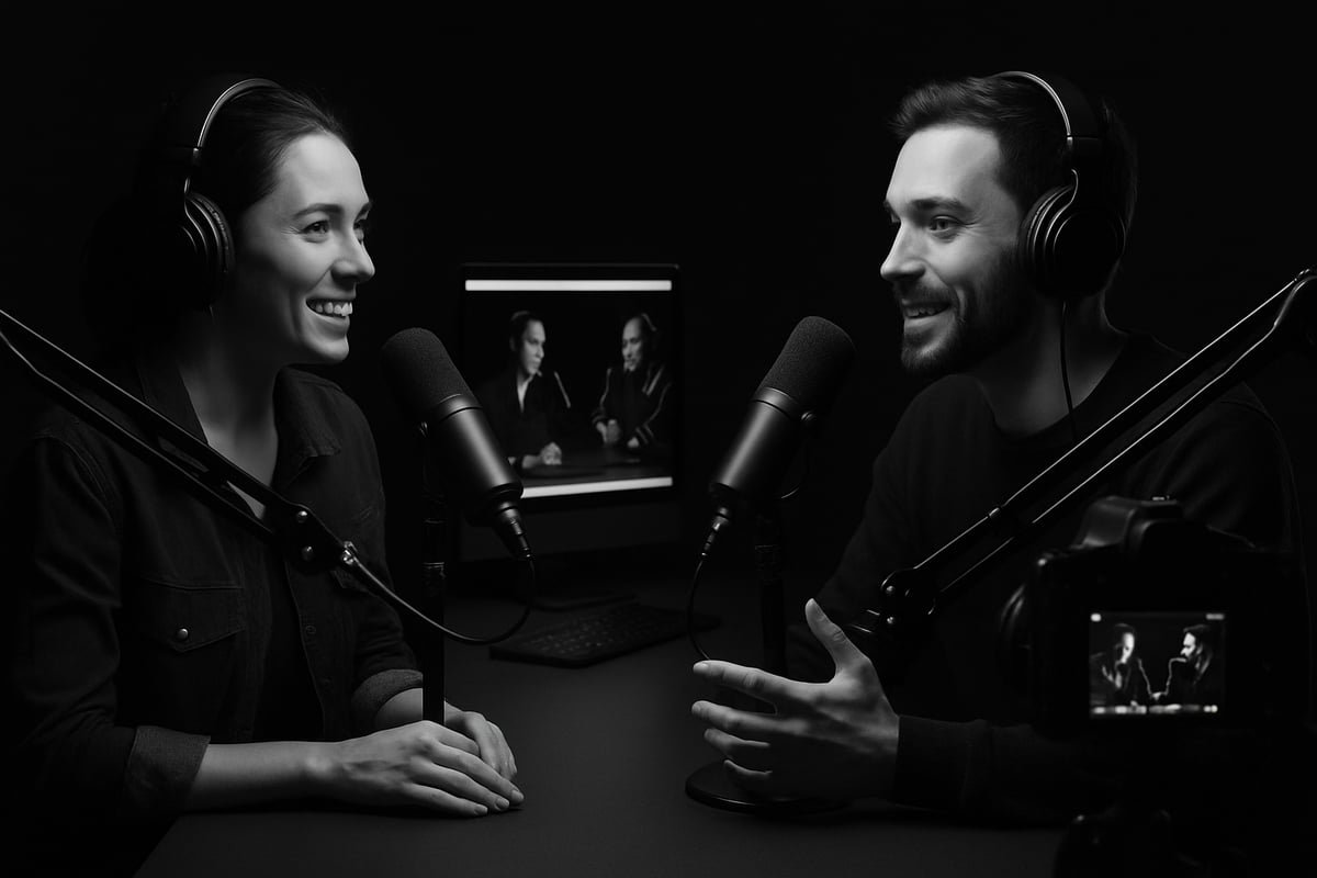 Jak zvolit správný formát a téma video podcastu