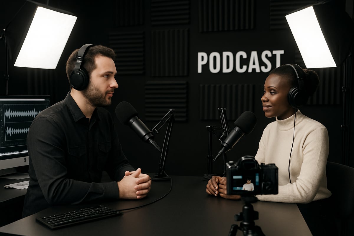 Krok za krokem: Jak natočit a sestříhat vlastní video podcast