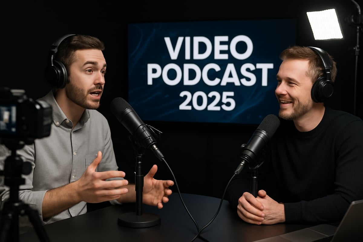Proč začít s video podcastem v roce 2025