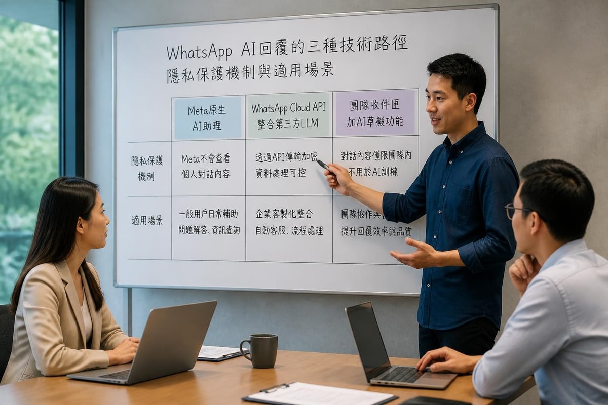 WhatsApp AI技術架構