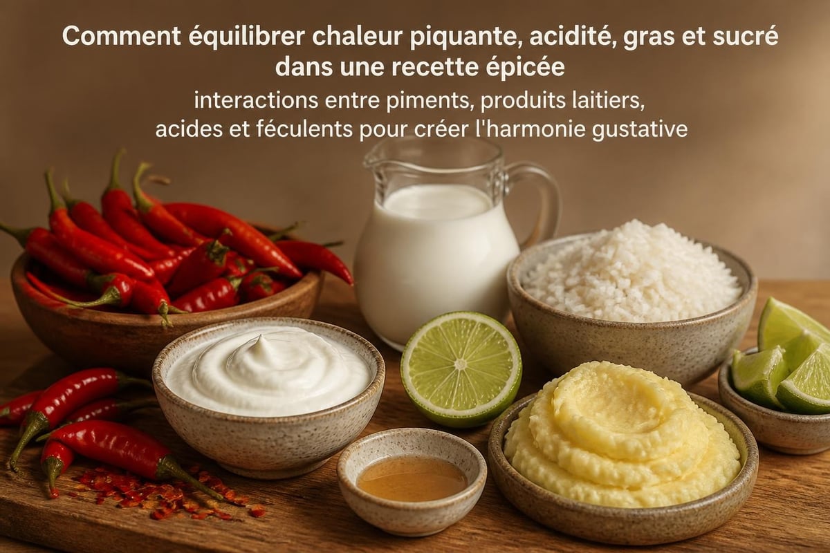 Équilibrage des saveurs épicées