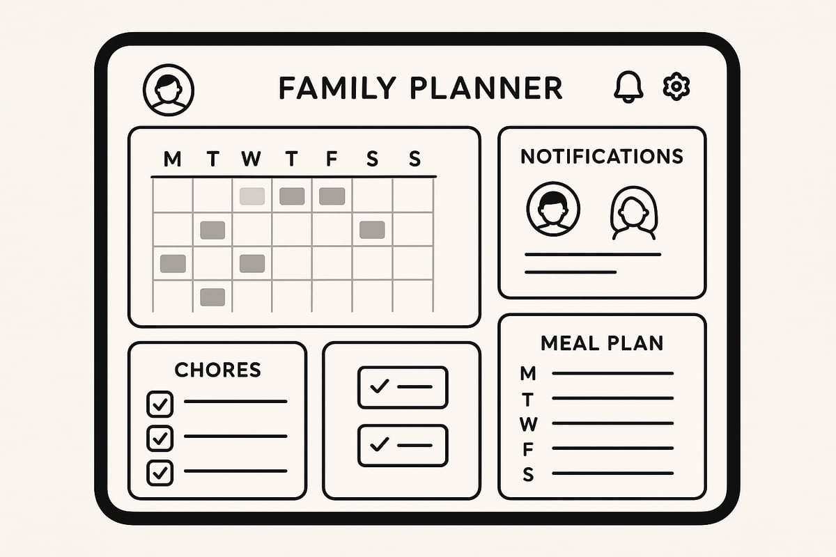 Key Features to Look for in a Digital Family Planner