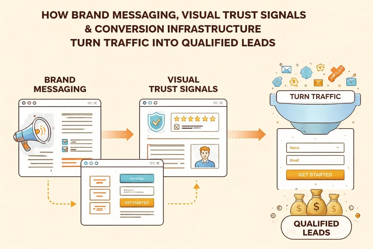 Web design and marketing alignment