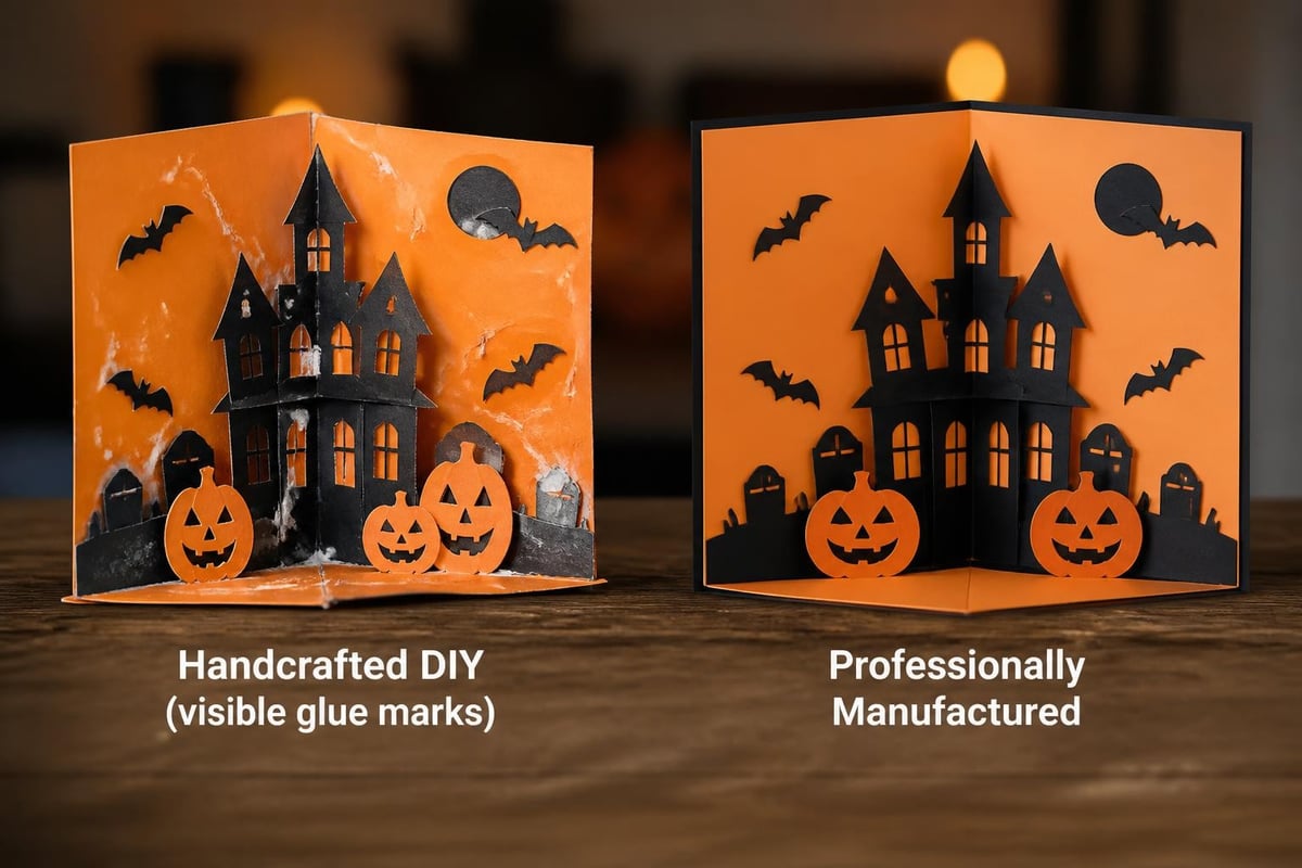 Halloween card design options