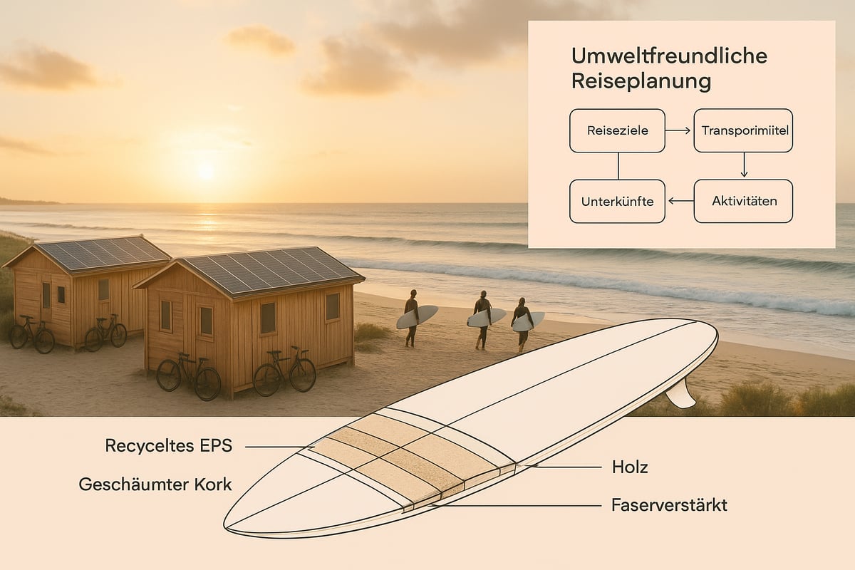 Planung deines nachhaltigen Surfurlaubs 2026: Schritt-für-Schritt