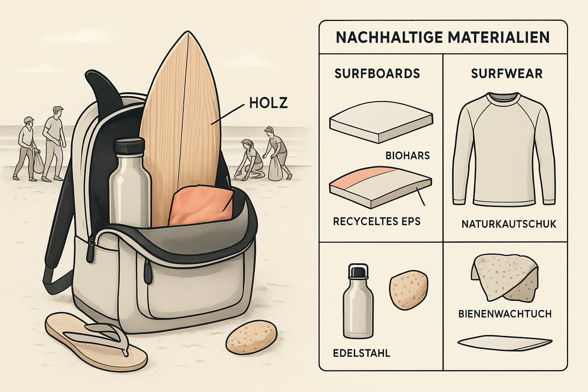 Umweltfreundliche Surf-Ausrüstung & Bekleidung