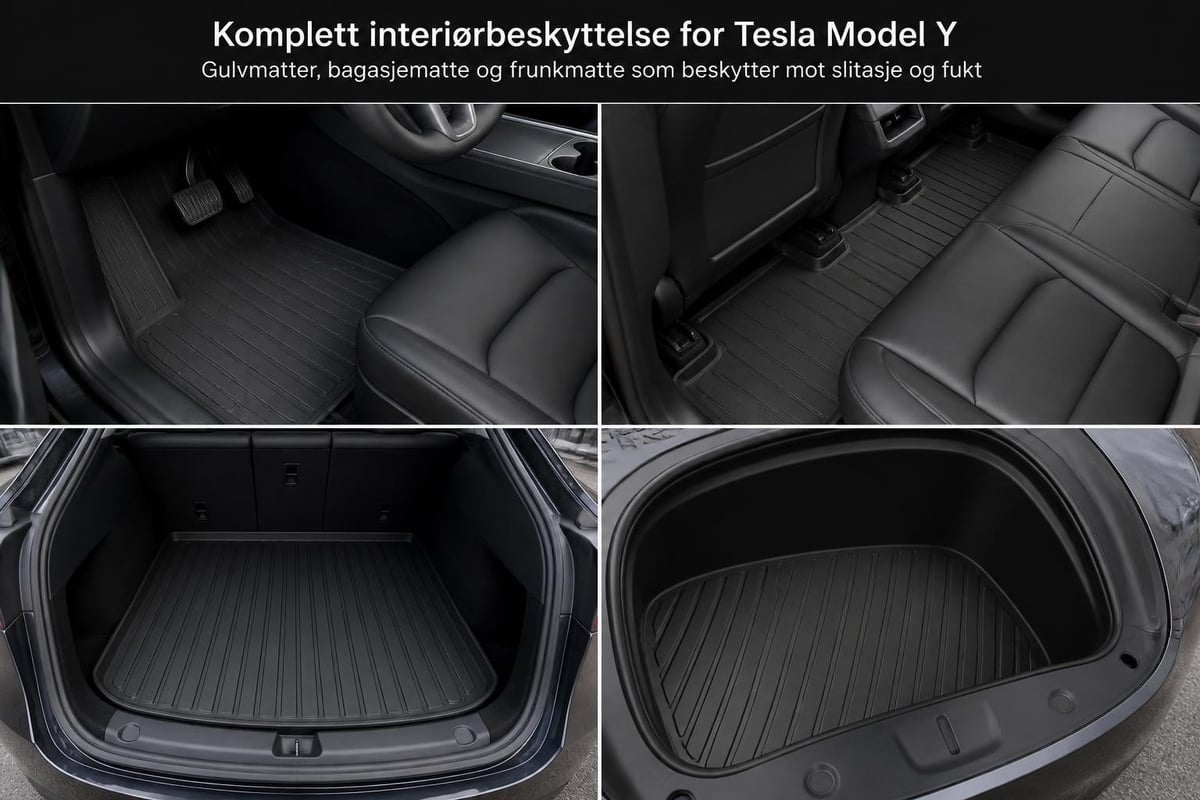 Tesla Model Y interiørbeskyttelse