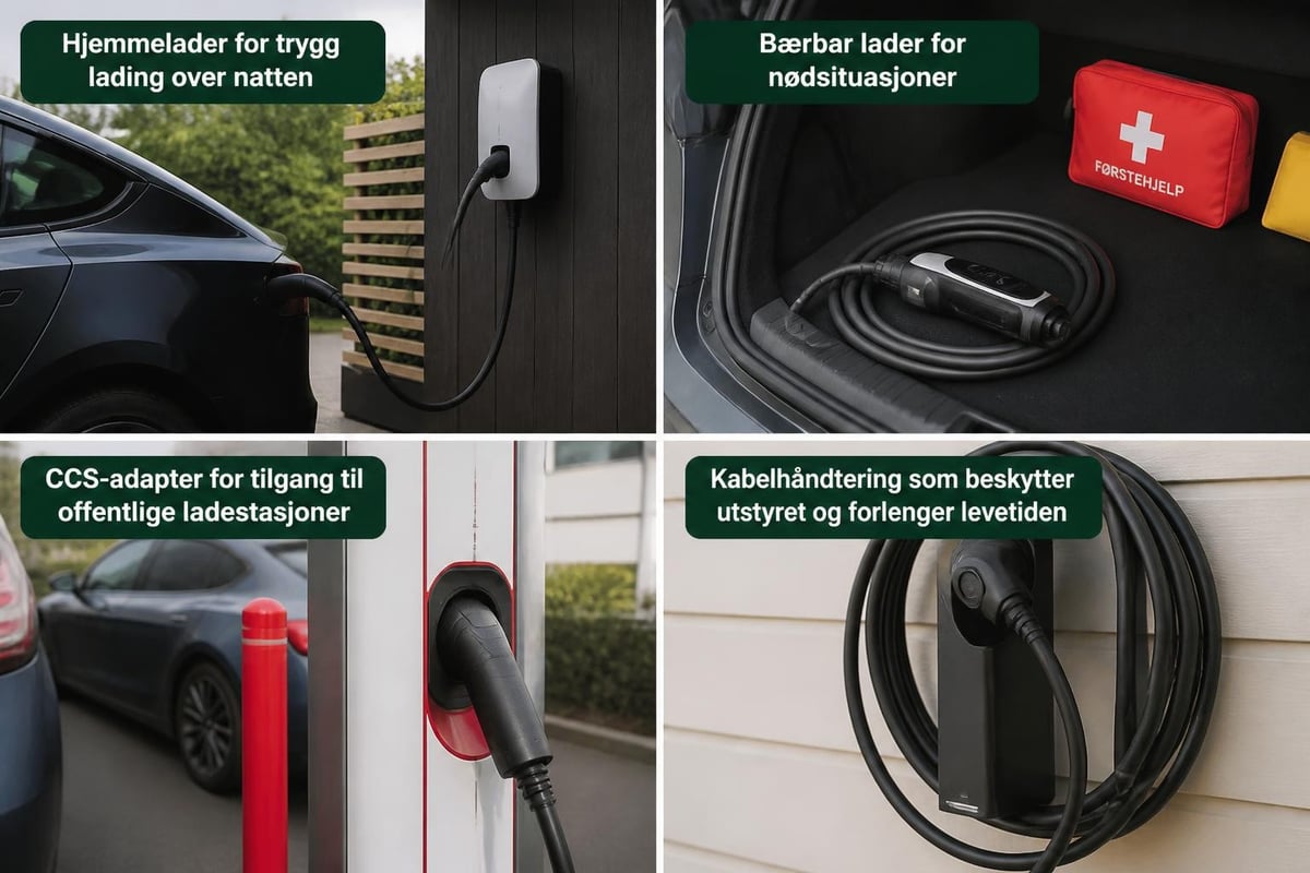 Tesla Model Y ladeøkosystem